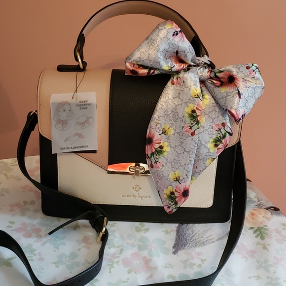 Nanette Lepore Handbags - NWT Nanette lepore satchel with scarf